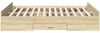 vidaXL Bettgestell mit Schubladen Sonoma-Eiche 160x200cm Holzwerkstoff 3280281 Bild 5