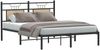 vidaXL Bettgestell ohne Matratze Sonoma-Eiche 140x200 cm Holzwerkstoff 4106793 Bild 3