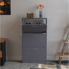 WAOHO Kleiderschrank kleiderschrank Bambus, Garderobenständer mit Schrank und Schublade Bild 3