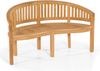 Sonnenpartner Sitzbank Castle Garden 150 cm Teakholz Pure 3-Sitzer Bank Gartenbank Bild 2