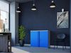 Phoenix Stahlschrank SCL0891GBK 2 Türen 1 Boden grau/blau Schlüssel Bild 3