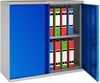 Phoenix Stahlschrank SCL0891GBK 2 Türen 1 Boden grau/blau Schlüssel Bild 2