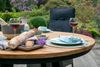deVries Teakholz-Gartentisch Vermont - ø 130 cm Bild 3