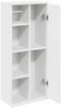 vidaXL Badezimmerschrank mit Rollenhalter Weiß 39x22x90 cm 858524 Bild 5