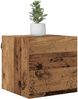 vidaXL Wandmontiertes TV-Regal Altholz 30,5 x 30 x 30 cm Holzwerkstoff 8003720 Bild 3