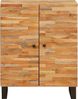 vidaXL Aufbewahrungs-Sideboard Braun 60 x 33 x 75 cm Massivholz Mango 4018298 Bild 3