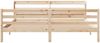 vidaXL Bettgestell mit Kopfteil ohne Matratze 200x200 cm 3306692 Bild 4