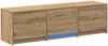 vidaXL Fernsehschrank mit LED Kunsthandwerk Eiche 140 x 34 x 40 cm 3418708 Bild 2
