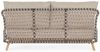 Gartensofa Airalu aus nachhaltigem Teakholz, modern skandinavisch, Natur Sand, abnehmbarer Bezug Bild 5
