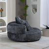 STILVORA Relaxsessel Indoor & Outdoor Sitzsack bean bag sofa mit hohen Rücken,Lazy Sofa (Lazy Sofa mit hohem Rücken und 3 Kissen – Ergonomischer Sitzsack für Erwachsene & Kinder, Chenille-Stoff, für Wohnzimmer, Büro & Schlafzimmer, Komfortabler Lounger... Bild 2