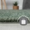 Myflair Möbel & Accessoires Hochflor-Teppich My Shaggy, rechteckig, Höhe: 37 mm, Shaggy, Uni-Farben, leicht glänzend, Microfaser, extra flauschig Bild 4