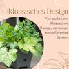 GarPet Pflanzkübel 2x Pflanzkübel Rechteckig Blumen Kübel Pflanz Topf 25 cm Anthrazit Bild 5