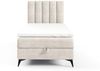 Best for Home Boxspringbett K10 Single SLIM mit Bettkasten & Bonellfederkernmatratze, Topper H3 (Einzelbett, Polsterbett, Kinderbett, Juniorbett, Hotelbett, 70x200 80x200 90x200 100x200 cm), mit oder ohne Topper, Flexible Liefermöglichkeiten, Handwerks... Bild 2
