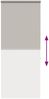 vidaXL Duschrollo mit Kassette 110x240 cm Stoffbreite 106 cm 4014991 Bild 5