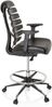 hjh OFFICE Arbeitsstuhl Arbeitshocker ERGO LINE II WORK Kunstleder schwarz Bild 3