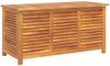 vidaXL Gartenbox mit Lüftungsschlitzen 113x50x56 cm Massivholz Akazie 365841 Bild 2