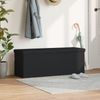 vidaXL Sitzbank mit Stauraum Faltbar Schwarz PVC 374906 Bild 4