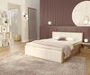 FDM Polsterbett mit Lattenrost Doppelbett 120x200, 140x200, 160x200, 180x200 (MADE IN EU - Bettrahmen mit Bettkasten für viel Stauraum, in Grau,Weiß oder Eiche Braun, ideal für Paare), Metallrahmen mit hydraulischer Klappfunktion Bild 3