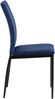 Set 4x Demina Esszimmerstuhl blau schwarz Stuhl Stühle Esszimmer Küchenstühle Bild 3