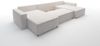 Wohnlandschaft Schlafsofa Sofa CONOR PREMIUM Stoff Poso Dunkelgrau Bild 3