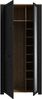 FORTE Garderobenschrank Garderobenschrank, Höhe 205,4cm, Spiegel, Soft Close, Push to Open B/H/T 94,4/205,4/42 cm Bild 4