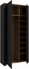 FORTE Garderobenschrank Garderobenschrank, Höhe 205,4cm, Spiegel, Soft Close, Push to Open B/H/T 94,4/205,4/42 cm Bild 3