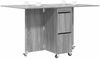 vidaXL Esstisch 2 pcs 140 x 80 x 77 cm Holzwerkstoff Grau Sonoma 3424937 Bild 3