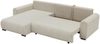Ecksofa Merkos Cord (Farbe: Poso 06) Bild 5