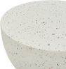 Beistelltisch Beton weiß Terrazzo Optik rund ⌀ 40 cm CAORIA Bild 4