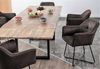 Esstisch Baumkante Mango natur 200 (300) x 100 cm Ansteckplatten schwarz NOAR 71307095 Bild 3