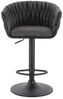 HOME DELUXE Barhocker höhenverstellbar gewebt SAMIR - 8er Set Dunkelgrau Bild 5