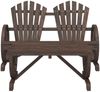 vidaXL 4-tlg. Garten-Lounge-Set Massivholz Tanne 3207126 Bild 5