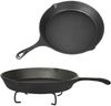 El Fuego Topf-Set El Fuego® Dutch Oven, Eisenguss (Set, 7-tlg), aus Gusseisen, mit spezieller Oberflächenveredelung Bild 4
