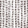 vidaXL Fliegenvorhang Taupe und Weiß 100x230 cm Chenille 377406 Bild 5