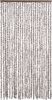 vidaXL Fliegenvorhang Taupe und Weiß 100x230 cm Chenille 377406 Bild 3