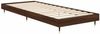 vidaXL Bettgestell ohne Matratze Braun Eiche 75x190 cm Holzwerkstoff 832212 Bild 5