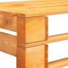 vidaXL Outdoor-Bank Paletten Holz Honigbraun 45765 Bild 4