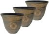 HTI-Living Blumentopf Blumentopf Nessa Sonne 3er-Set (Set, 3 St, 3 Übertöpfe), Übertopf Kunststoff Bild 2