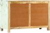 vidaXL Sideboard Hellblau 110x35x70 cm Massivholz Mango 247763 Bild 4