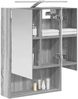 vidaXL Badezimmerspiegelschrank Graues Sonoma 50 x 14,5 x 70 cm 889212 Bild 3