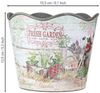 Viana Blumentopf Kräutertopf Blumentopf Plastik Vintage Set 2 Stück Küche Garten Bild 3