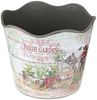 Viana Blumentopf Kräutertopf Blumentopf Plastik Vintage Set 2 Stück Küche Garten Bild 2