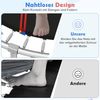Trampolin outdoor mit Leiter Gartentrampolin rund mit Sicherheitsnetz Randabdeckung & Metallrahmen Ø366cm Bunt Bild 5