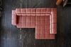 KAWOLA Sofa NELSON Ecksofa Leder rot mit motorischem Sitzvorzug Recamiere rechts 72 x 216 x 321 cm Bild 5