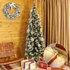 SALCAR 2m Christbaumbeleuchtung mit Ring, Weihnachtsbaum Lichterkette mit 10 Girlanden, Bild 4