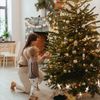 SALCAR 2m Christbaumbeleuchtung mit Ring, Weihnachtsbaum Lichterkette mit 10 Girlanden, Bild 5