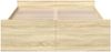 vidaXL Bettgestell mit Schubladen Sonoma-Eiche 135x190cm Holzwerkstoff 3280316 Bild 4