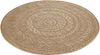 HANSE Home Teppich Almendro, rund, Höhe: 6 mm, Sisal Optik, Robust, Pflegeleicht, Flachgewebe Bild 2