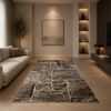 Vimoda Teppich Teppichwohnzimmer Motiv Granit Optik dicht, weich, Rechteckig, Höhe: 11 mm, Läufer Stein Mauer Optik in Beige Braun Bild 3