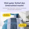 Träumschön Bettwäsche Premium Set aus Baumwolle 135x200 oder 155x220 cm, Karo beige o. blau, Baumwolle, 2 teilig, mit Reißverschluss, luftig und leichte Sommerbettwäsche Bild 4